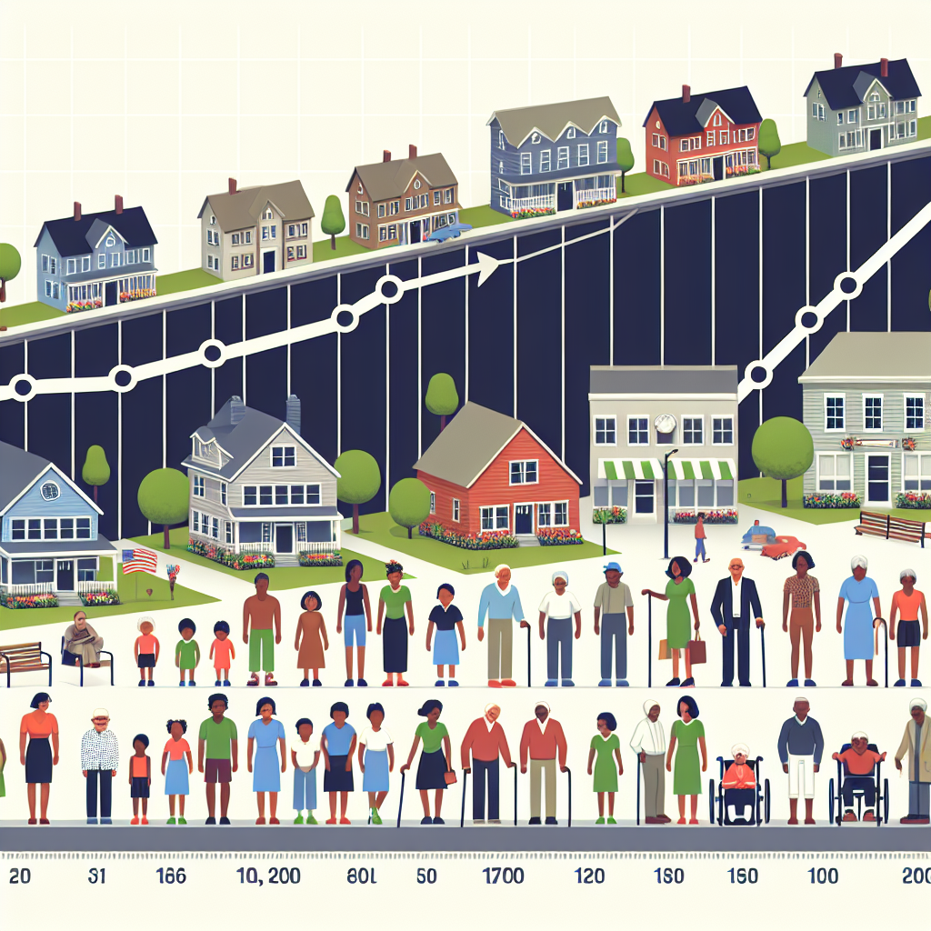 Illustrating the demographic growth and diversity in Ambler, PA.