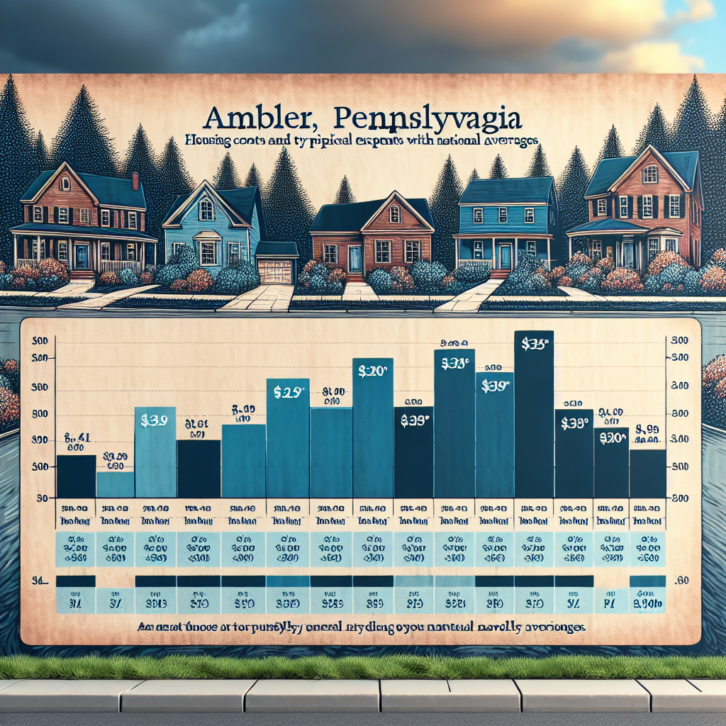 Cost of living in Ambler, PA, compared to the national average.