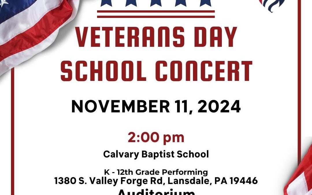 A Night of Music and Gratitude: Veteran’s Day Concert in Ambler, Pennsylvania