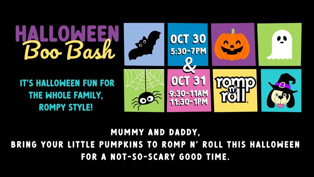 Create Lasting Memories at the Halloween Boo Bash This October!