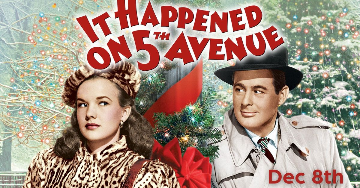 Join Us for a Classic Film Screening: It Happened on 5th Avenue in Ambler