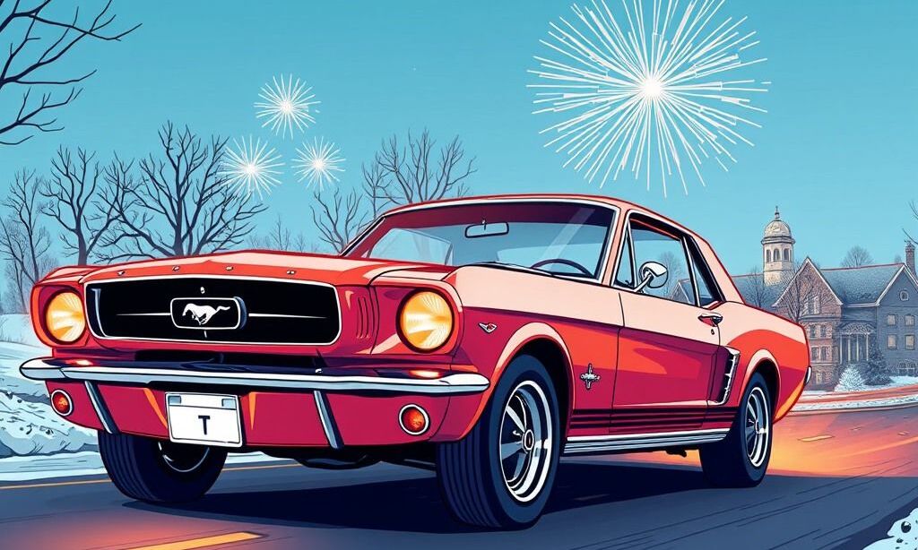 Mustang Lovers Unite: VFMC’s 10th Annual New Year’s Day Cruise